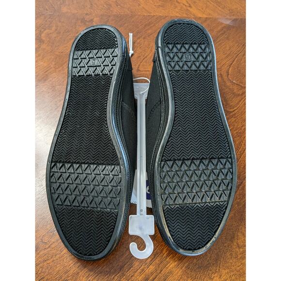 Universal Thread Lace Up Sneakers Size 6 Black Staple Lunea Tennis Shoes Canvas - Picture 11 of 13